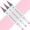 Artfinity Sketch Marker Sets - Set of 3 - Cotton Candy RV2-05, Vibrant, Professional, Dye-Based Alcohol Markers for Artists, Drawing, Travel, & More